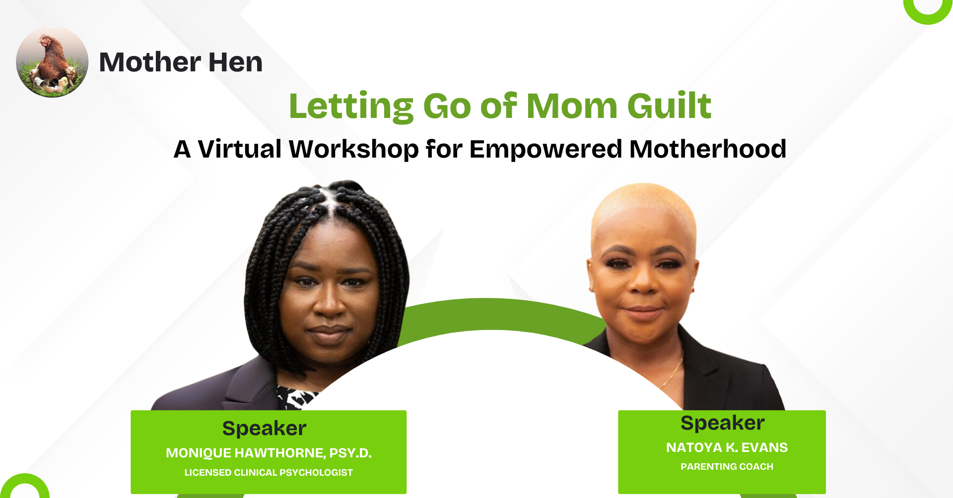 Letting Go of Mom Guilt: A Virtual Workshop for Empowered Motherhood