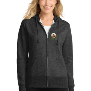Women's hoodie with zip